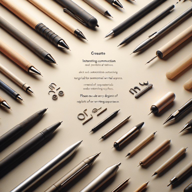 Different stylus designs for optimal writing