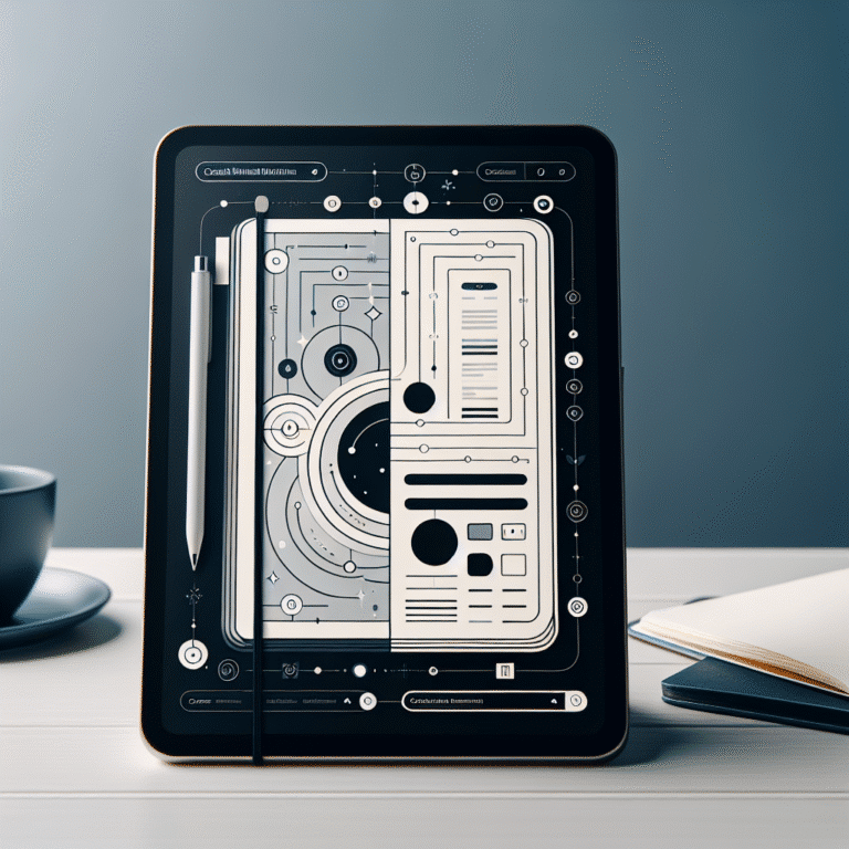 Creative minimalist bullet journal methods for digital planning