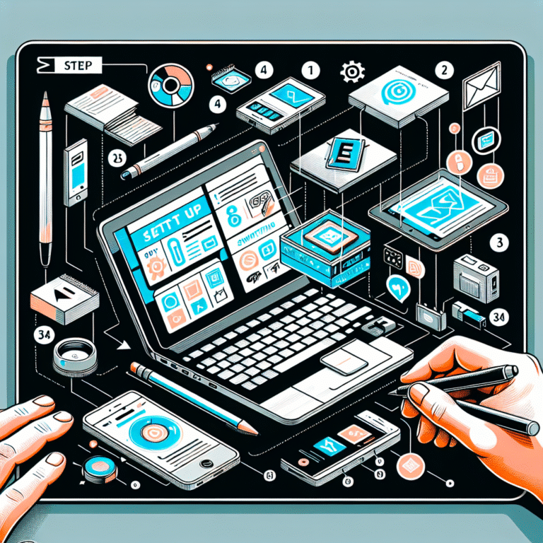 Step-by-step smart notebook setup