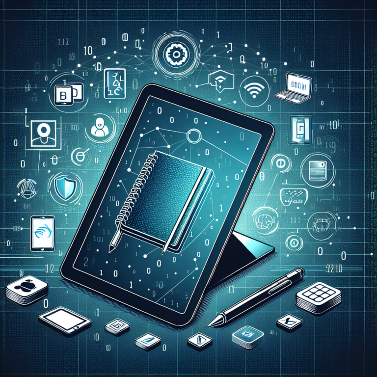 Synching smart notebooks with apps