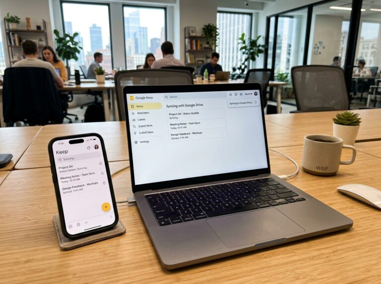sync notes to Google