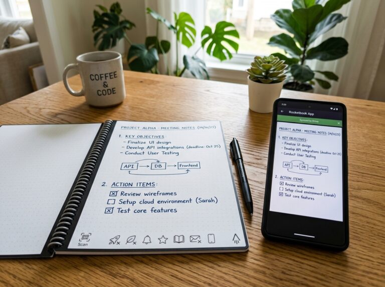 eco conscious note digitizer