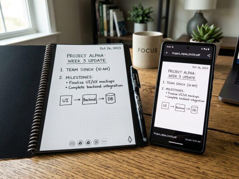 app for reusable notebooks