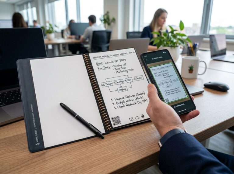 reusable smart notebook