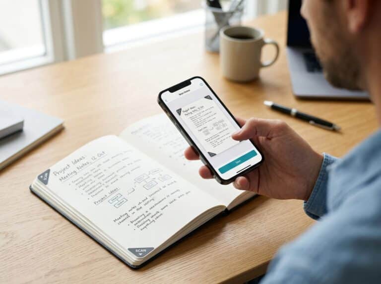 smart notebook note scanner