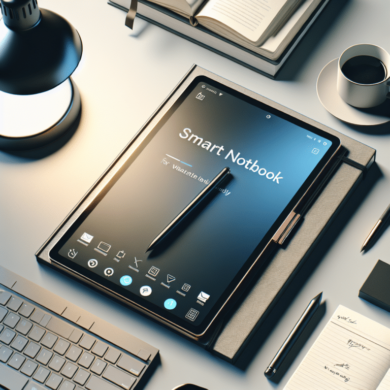 Smart notebooks for work productivity