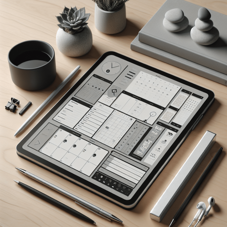 The digital planner: A day organizer for minimalists