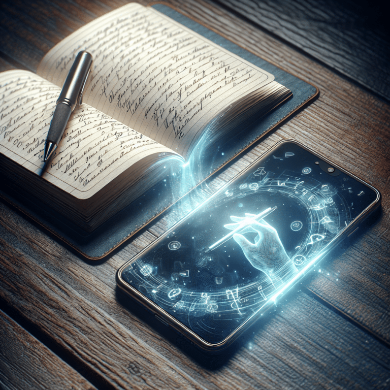 Syncing smart notebooks with apps