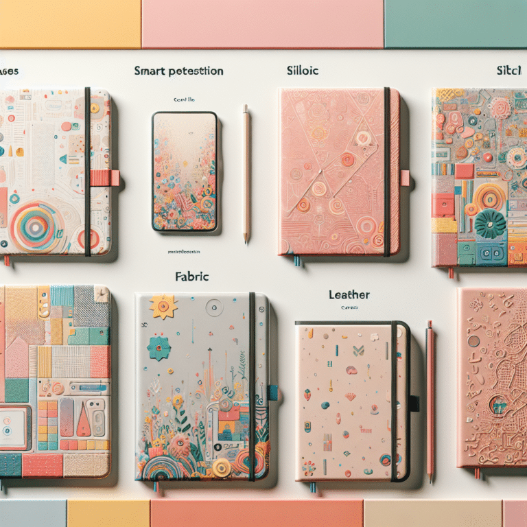 Smart notebook cases and covers