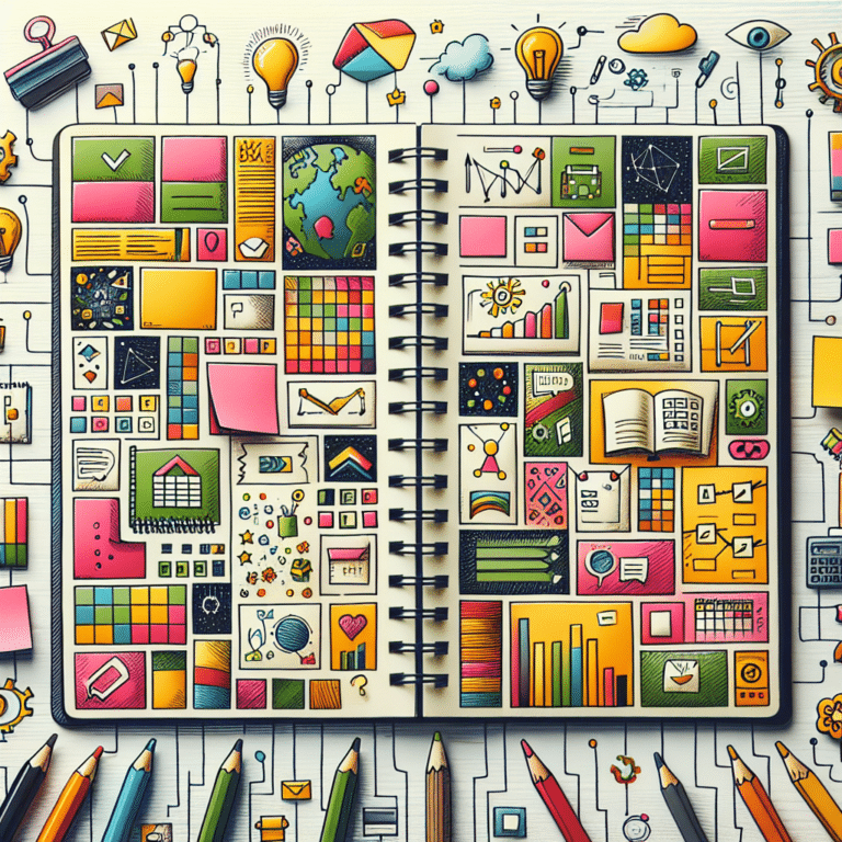Smart notebook layout ideas