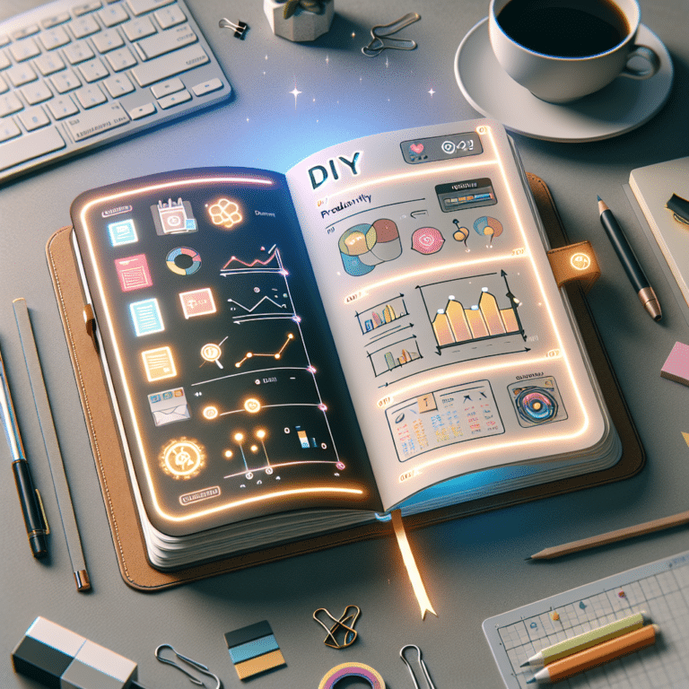 DIY productivity system with smart notebook