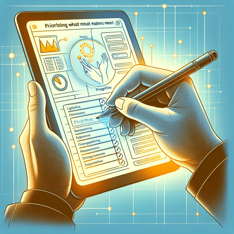 Digital note-taking: Prioritizing what matters most