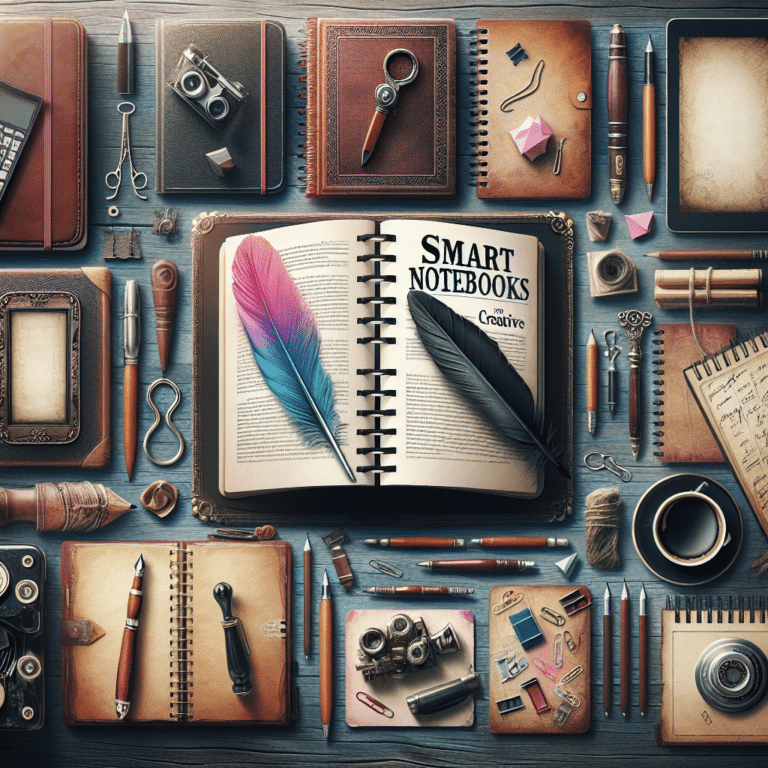Smart notebooks for creative writing